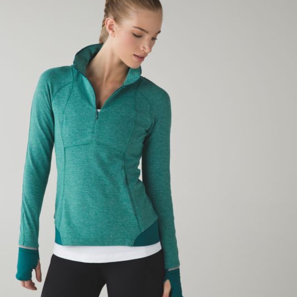 LULULEMON RUNDERFUL 1/2 zip jacket